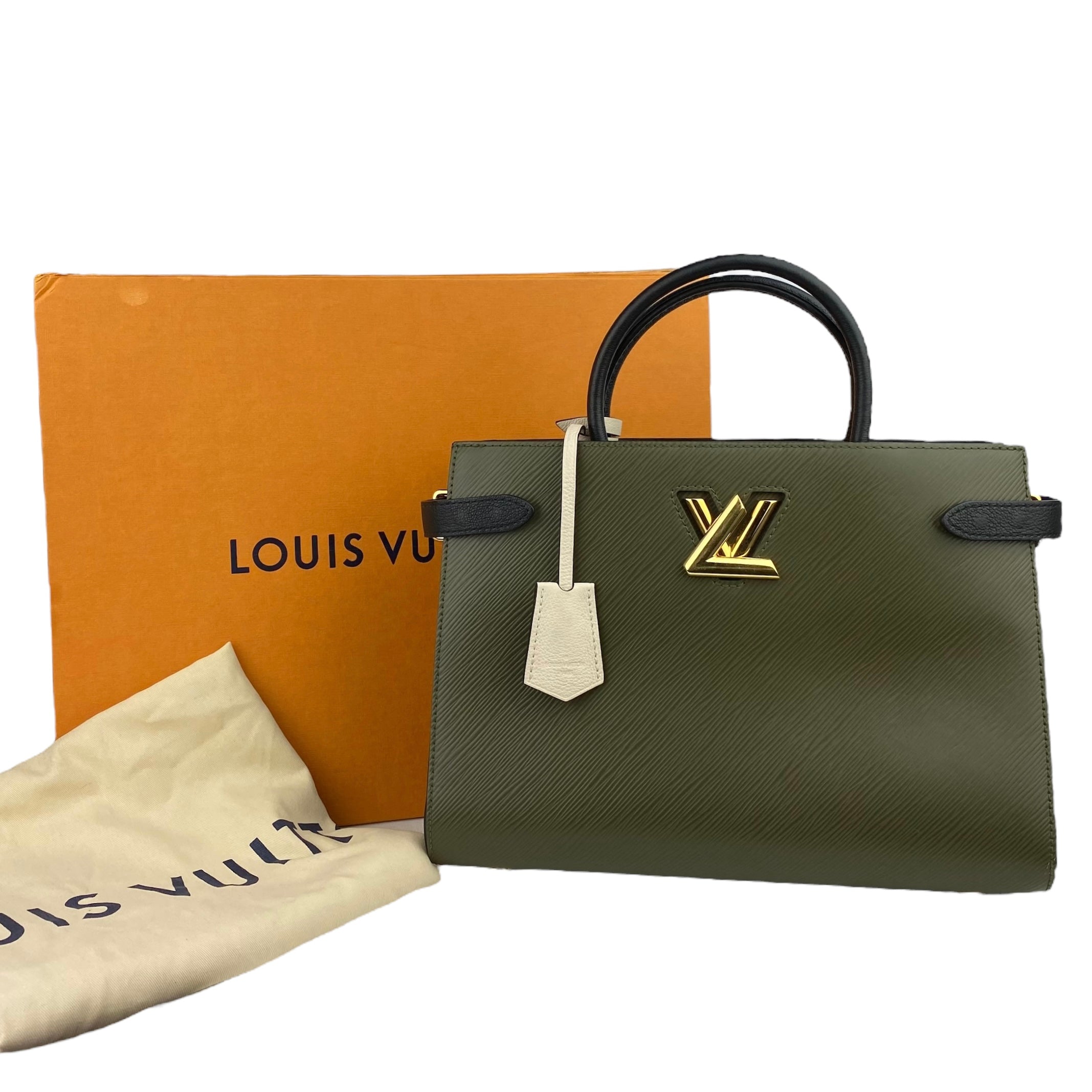 Louis Vuitton Limited Epi Leather Two-tone Twist Bag
