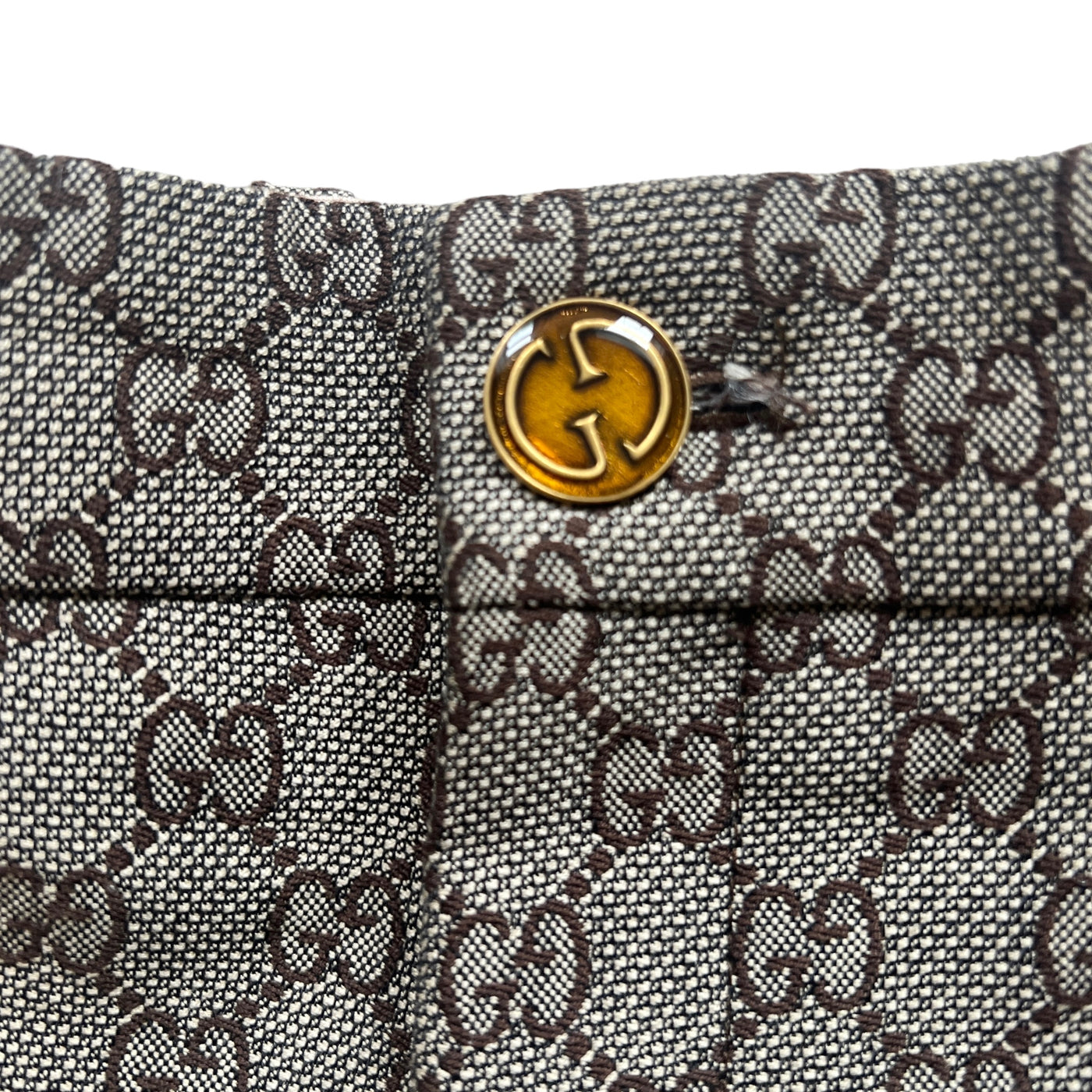 GUCCI GG MONOGRAM JACQUARD TROUSERS IT 42/ UK 10