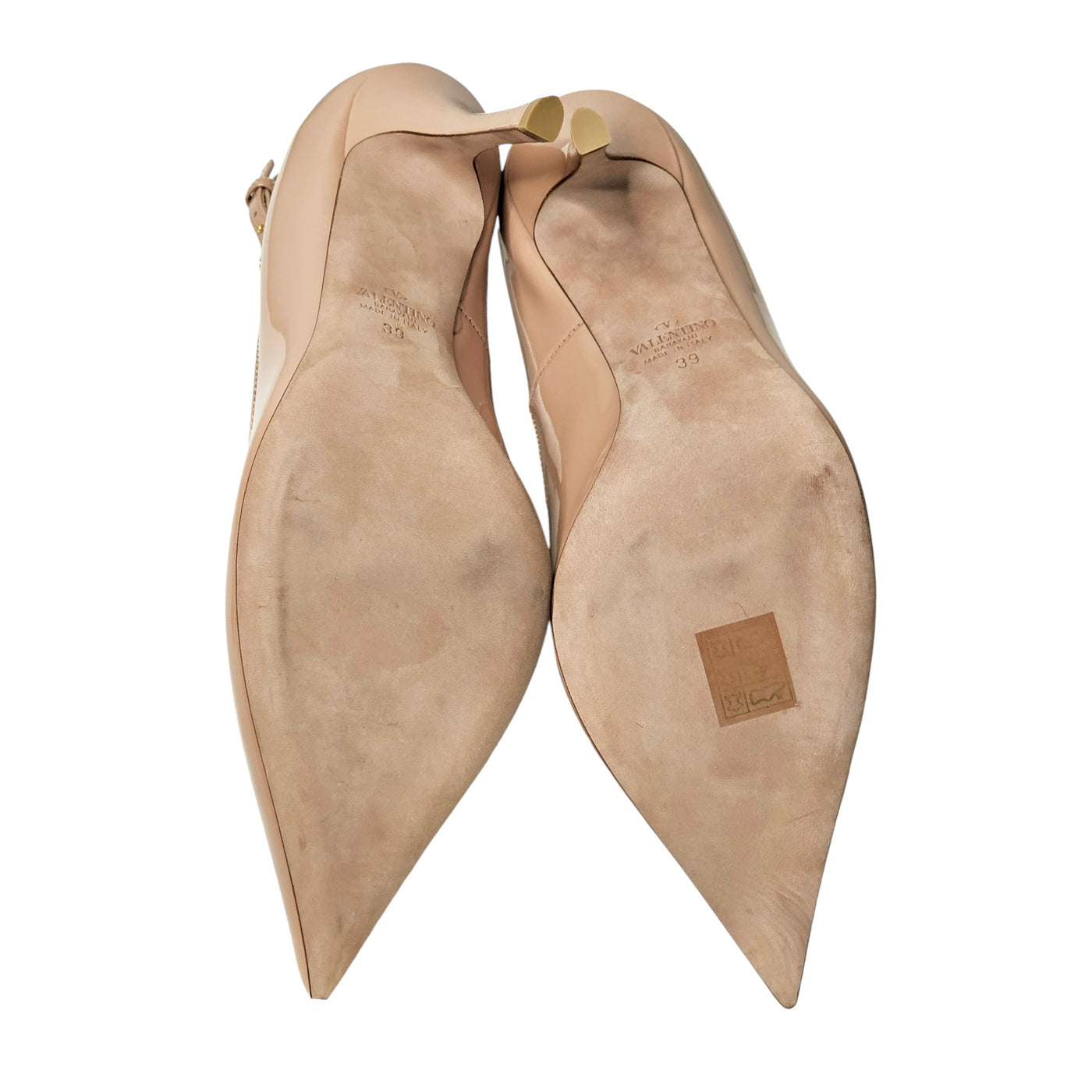 VALENTINO GARAVANI TAN-GO HEELS EU 39/ UK 6