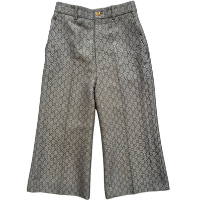 GUCCI GG MONOGRAM JACQUARD TROUSERS IT 42/ UK 10