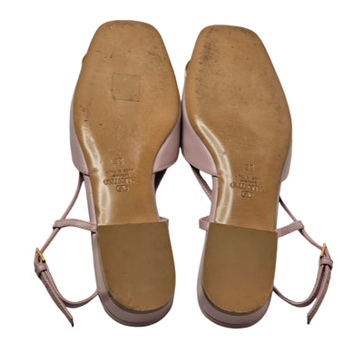 VALENTINO GARAVANI VLOGO SLINGBACK FLATS EU 36/ UK 3