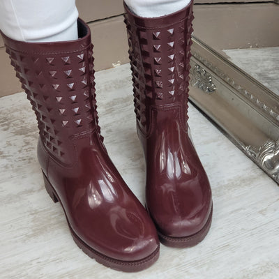 VALENTINO GARAVANI RUBBER RAIN BOOTS EU 36/ UK 3