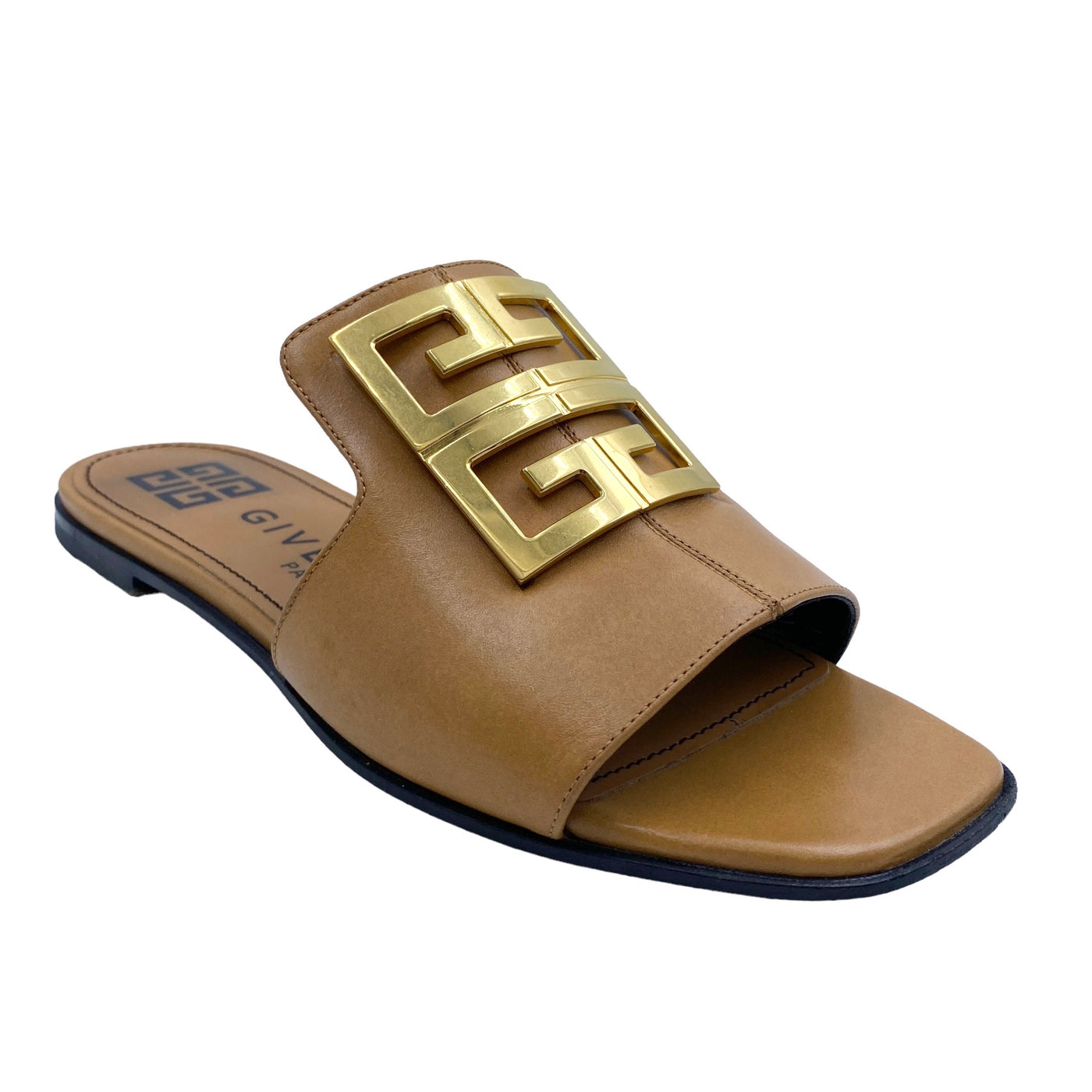 GIVENCHY 4G LEATHER SANDALS EU 37/ UK 4