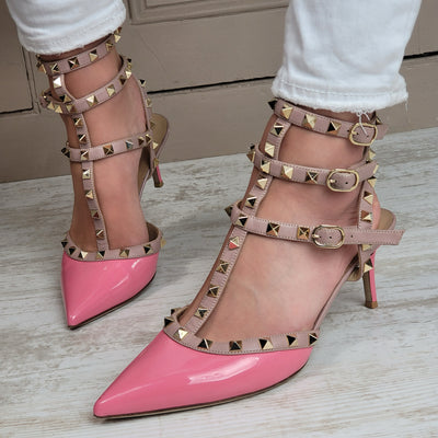 VALENTINO GARAVANI ROCKSTUD HEELS EU 39/ UK 6