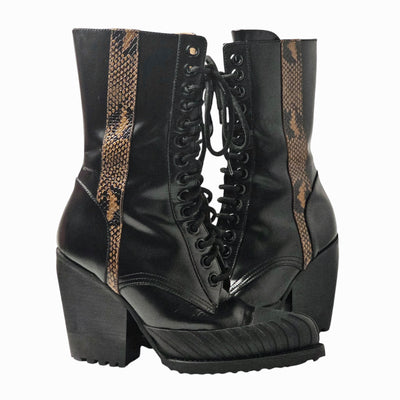 CHLOÉ LEATHER BOOTS EU 37/ UK 4