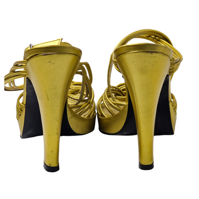 VERSACE VERSUS LEATHER SANDALS EU 36/ UK 3