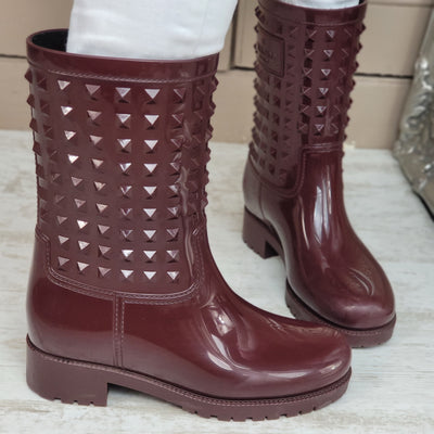 VALENTINO GARAVANI RUBBER RAIN BOOTS EU 36/ UK 3