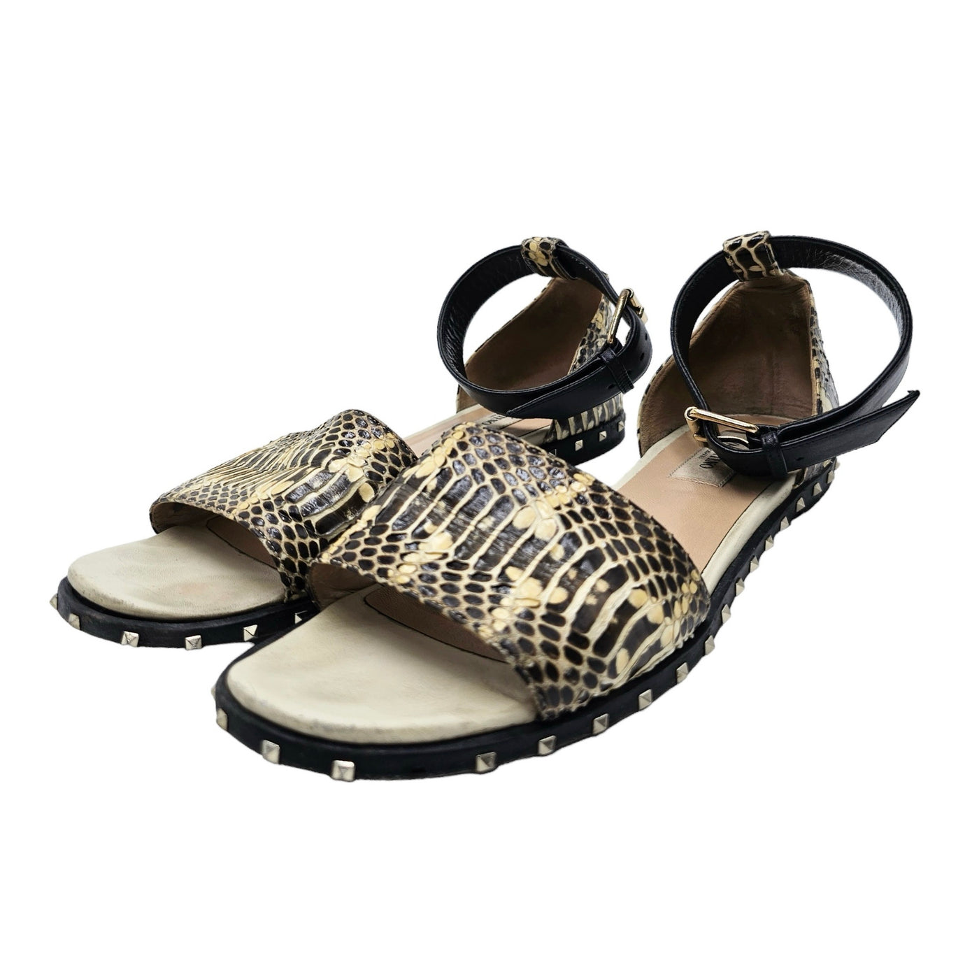 Valentino Garavani Snakeskin Sandals