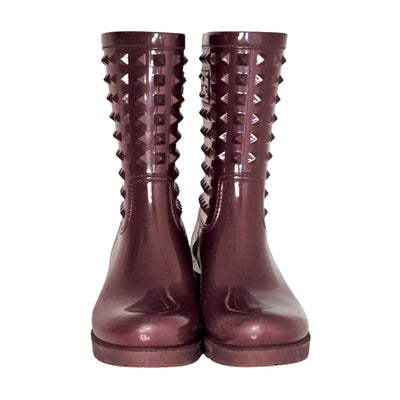 VALENTINO GARAVANI RUBBER RAIN BOOTS EU 36/ UK 3