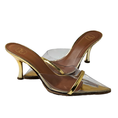 MALONE SOULIERS JOAN PVC MULES EU 37/ UK 4