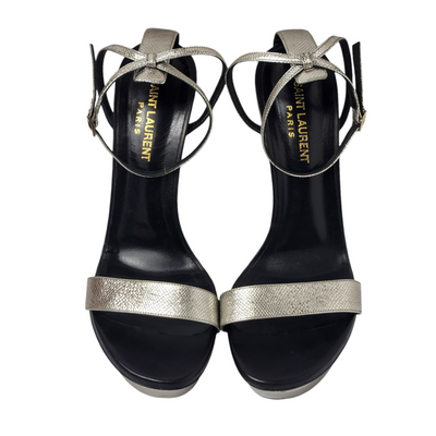 SAINT LAURENT PLATFORM SANDALS EU 39/ UK 6