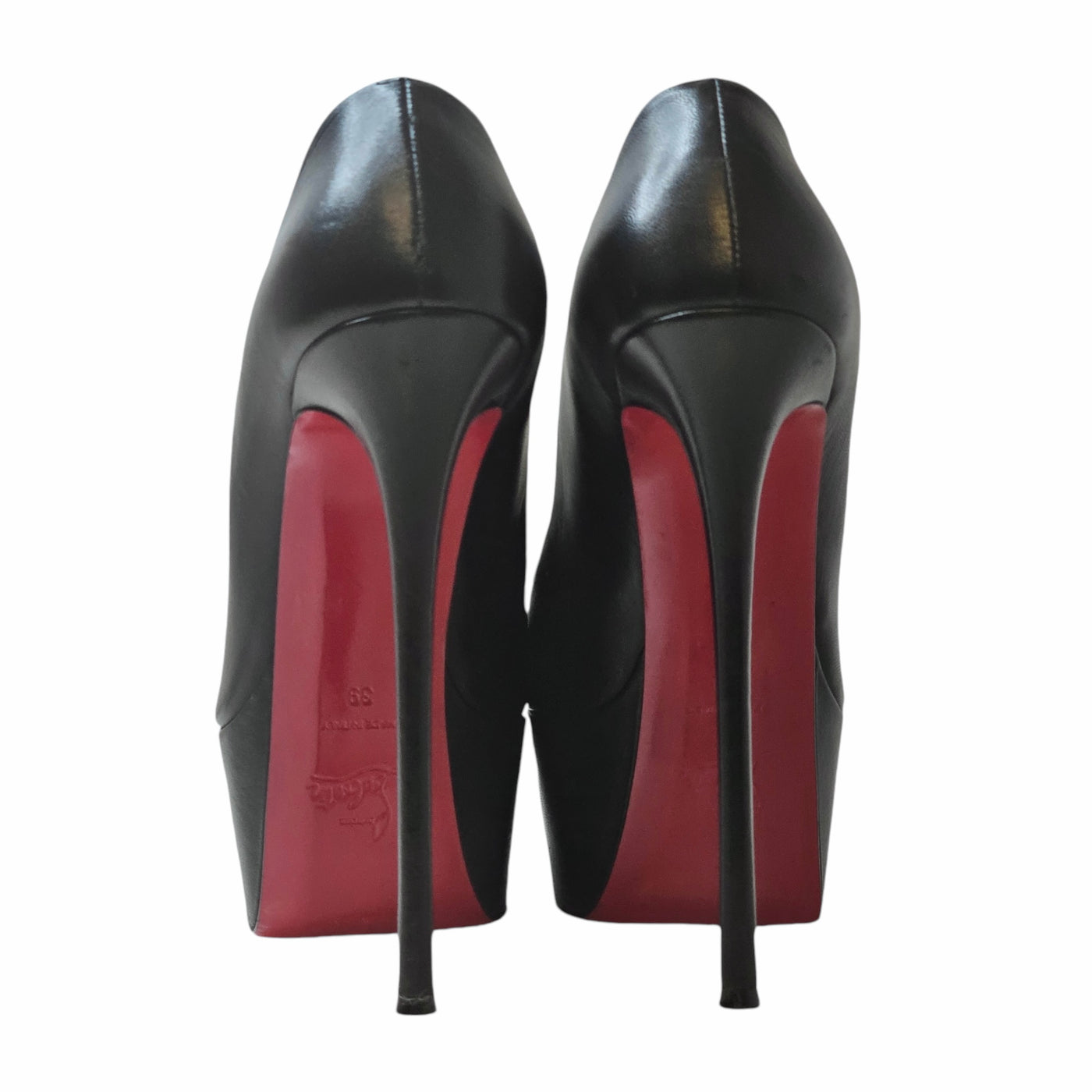 CHRISTIAN LOUBOUTIN DOLLY PLATFORM HEELS EU 39/ UK 6