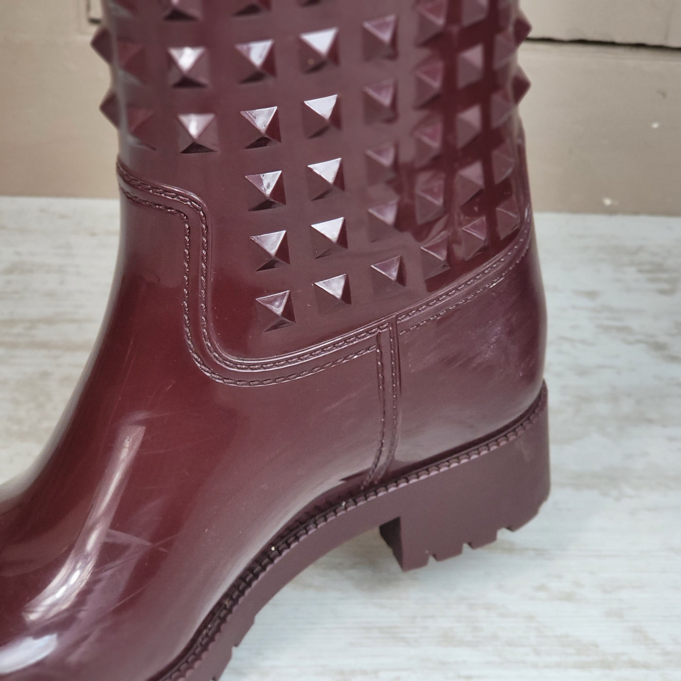 VALENTINO GARAVANI RUBBER RAIN BOOTS EU 36/ UK 3