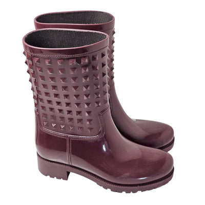 VALENTINO GARAVANI RUBBER RAIN BOOTS EU 36/ UK 3