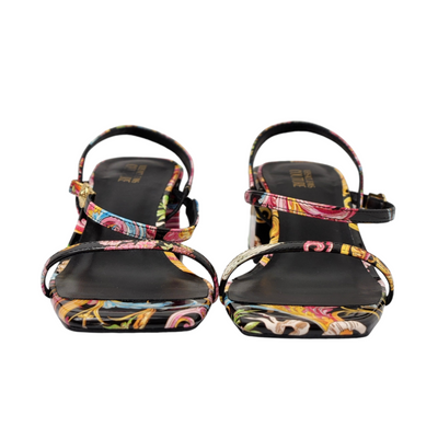 VERSACE JEANS BAROQUE SANDALS EU 39/ UK 6