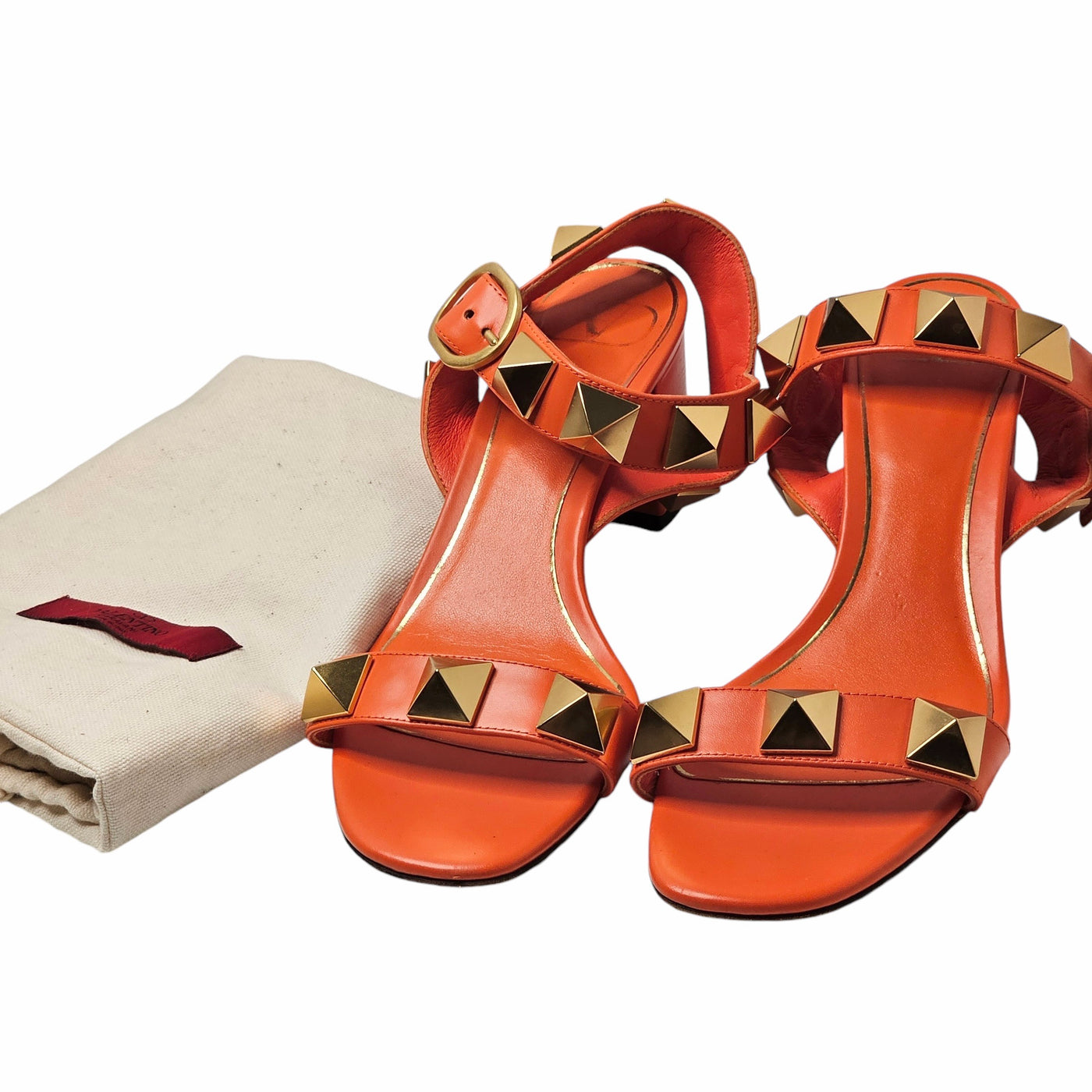 VALENTINO GARAVANI ROMAN STUD SANDALS EU 36/ UK 3