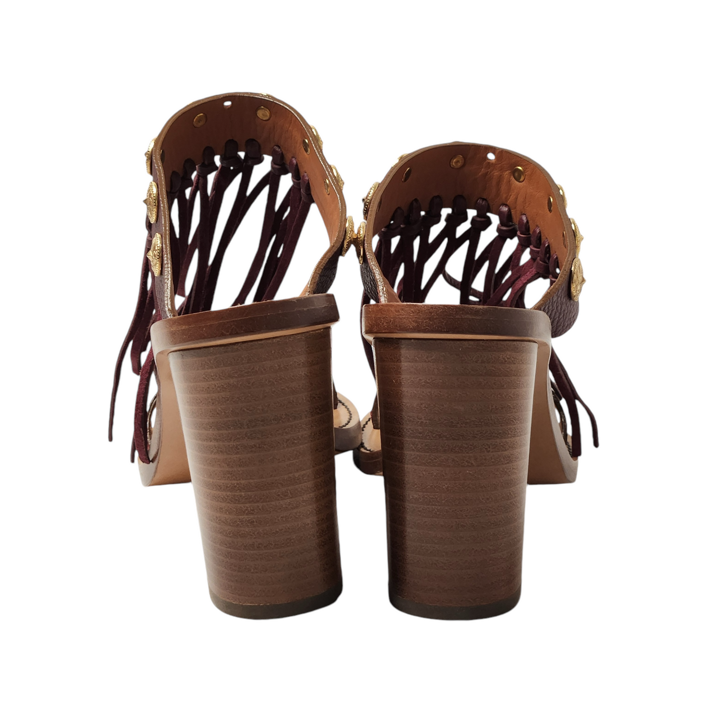 VALENTINO GARAVANI FRINGE MULES EU 38/ UK 5