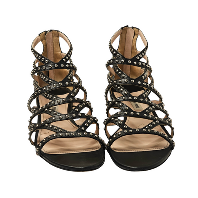 MIU MIU LEATHER SANDALS EU 36/ UK 3