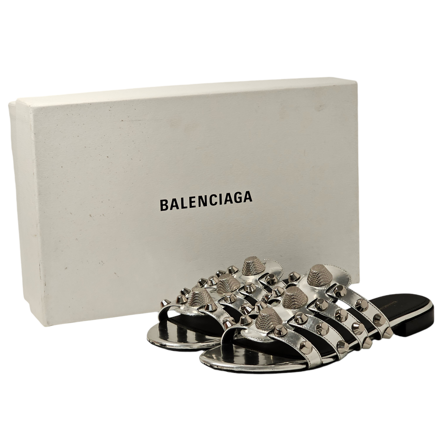 BALENCIAGA FLAT SANDALS EU 36/ UK 3