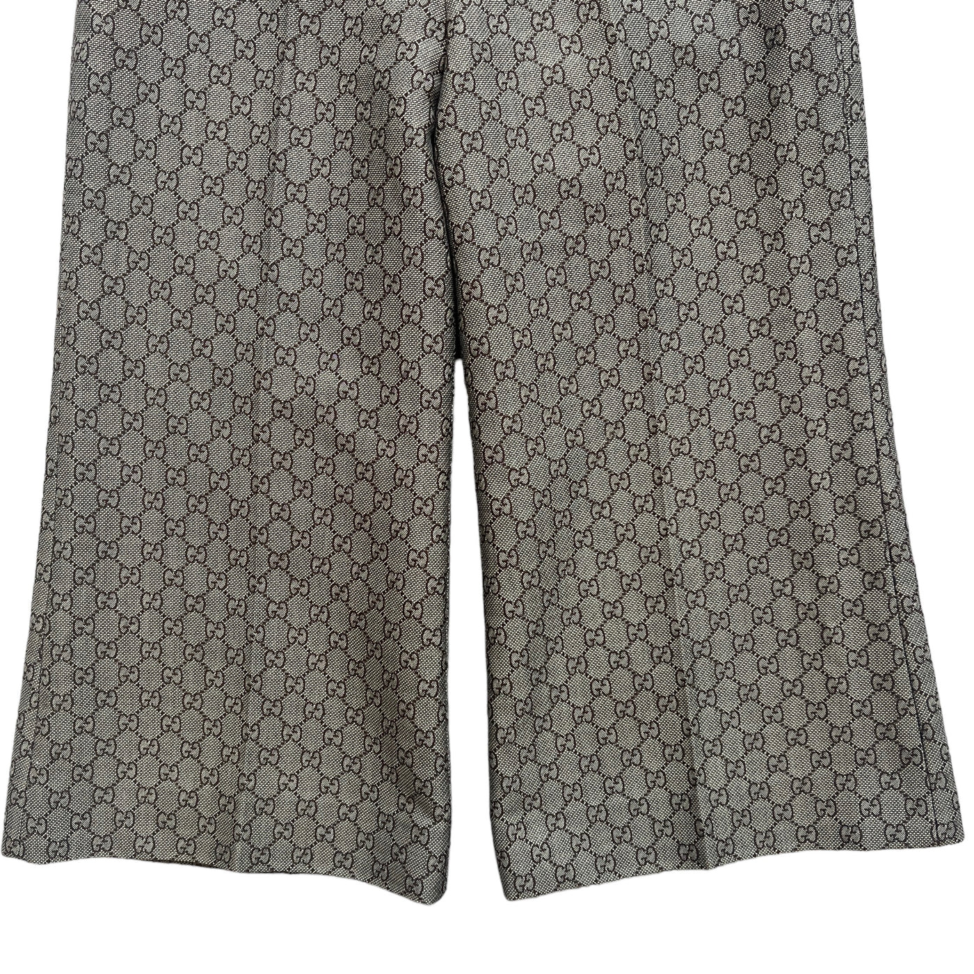 GUCCI GG MONOGRAM JACQUARD TROUSERS IT 42/ UK 10