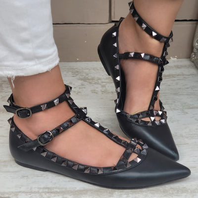 VALENTINO GARAVANI ROCKSTUD FLATS EU 36/ UK 3