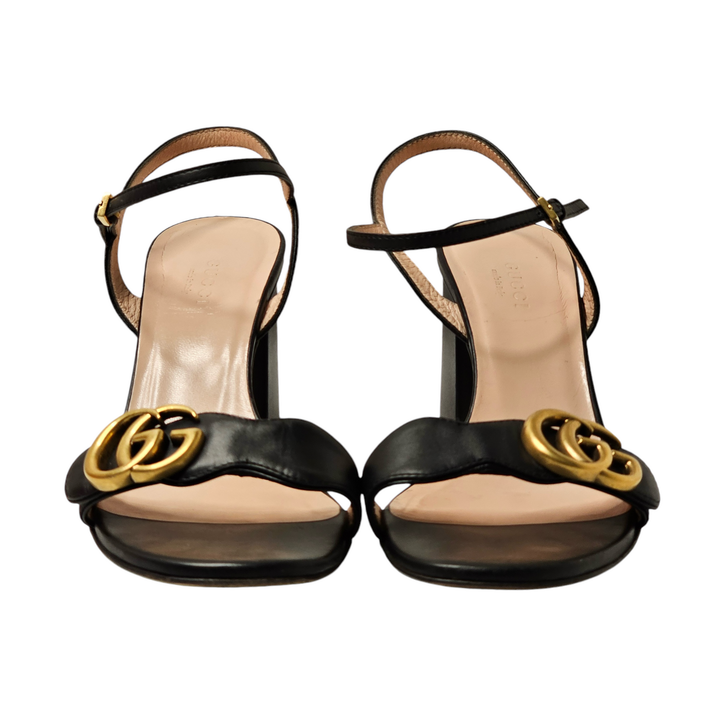 GUCCI MARMONT LEATHER SANDALS EU 36/ UK 3