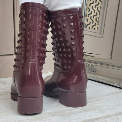 VALENTINO GARAVANI RUBBER RAIN BOOTS EU 36/ UK 3