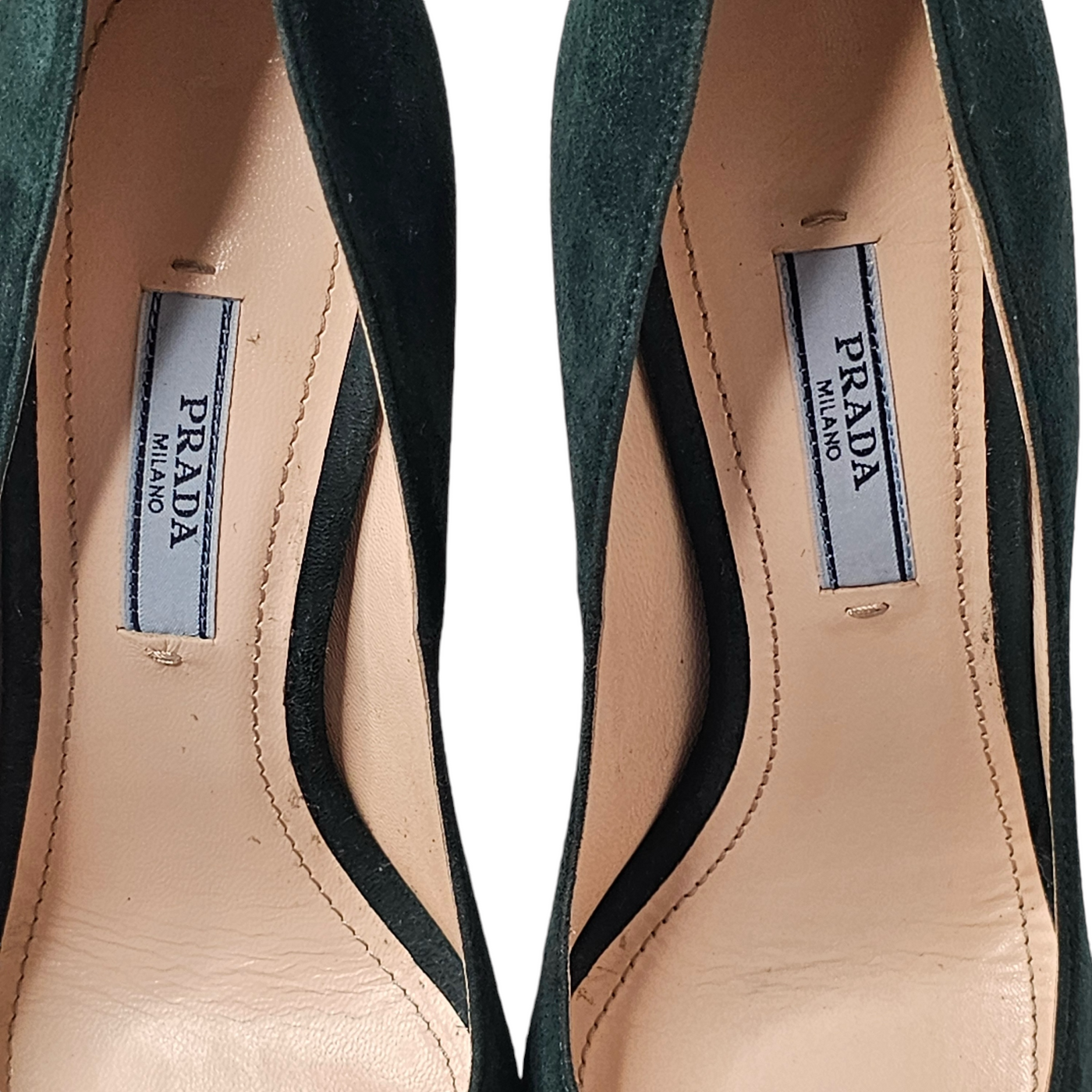 PRADA PEEP TOE HEELS EU 36/ UK 3