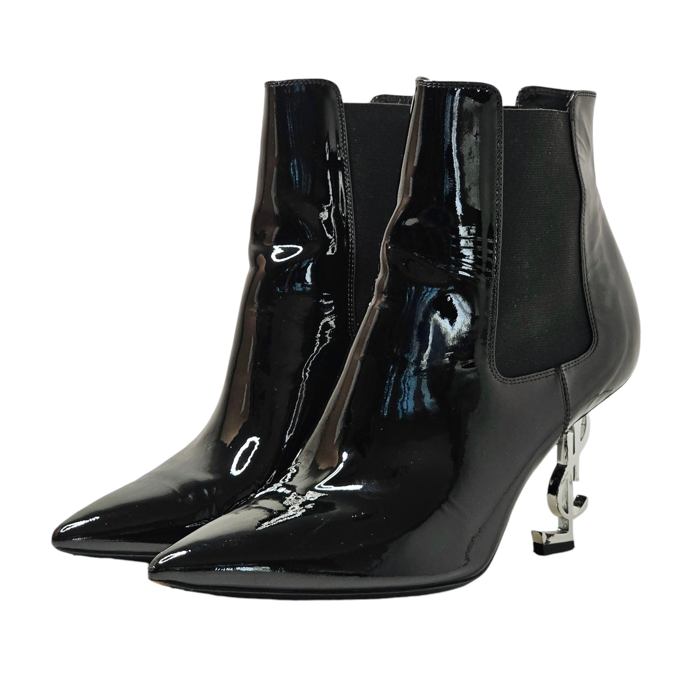 SAINT LAURENT OPYUM ANKLE BOOTS EU 37.5/ UK 4.5