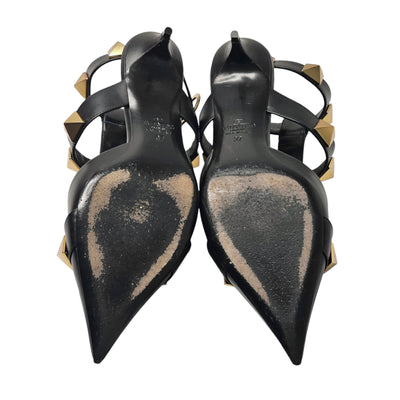 VALENTINO GARAVANI ROMAN STUD MULES EU 37/ UK 4