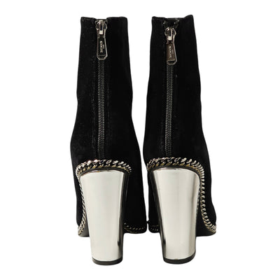 BALMAIN VELVET BOOTS EU 39/ UK 6