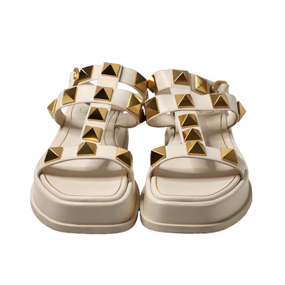 VALENTINO GARAVANI ROMAN STUD CHUNKY SANDALS EU 38/ UK 5