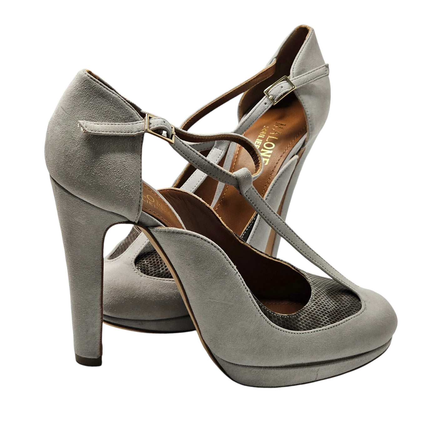 MALONE SOULIERS T BAR HEELS EU 36/ UK 3