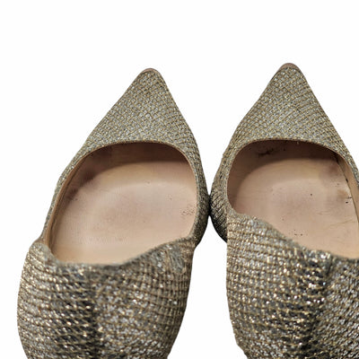 JIMMY CHOO GLITTER PUMPS EU 37.5/ UK 4.5