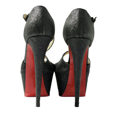 CHRISTIAN LOUBOUTIN EXAGONA HEELS EU 39.5/ UK 6.5