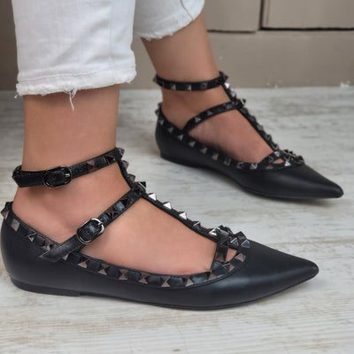 VALENTINO GARAVANI ROCKSTUD FLATS EU 36/ UK 3