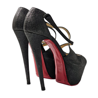 CHRISTIAN LOUBOUTIN EXAGONA HEELS EU 39.5/ UK 6.5