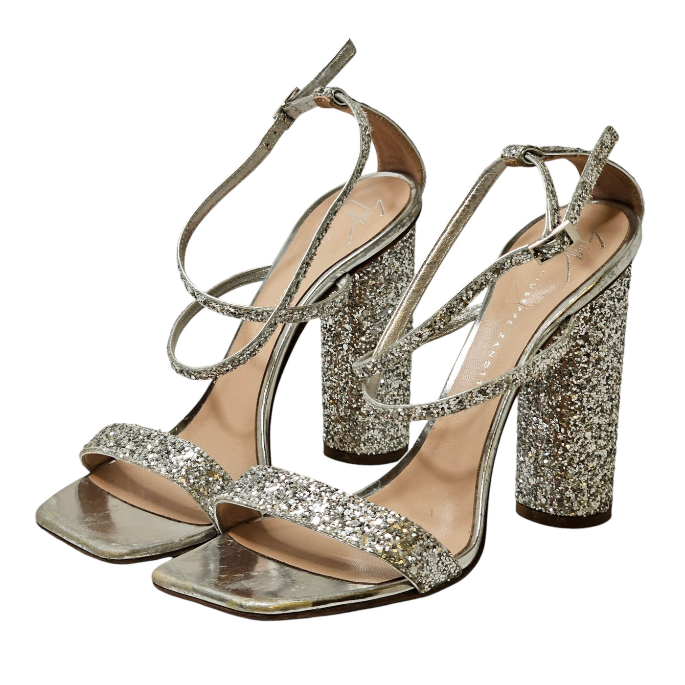 Guiseppe Zanotti Glitter Sandals