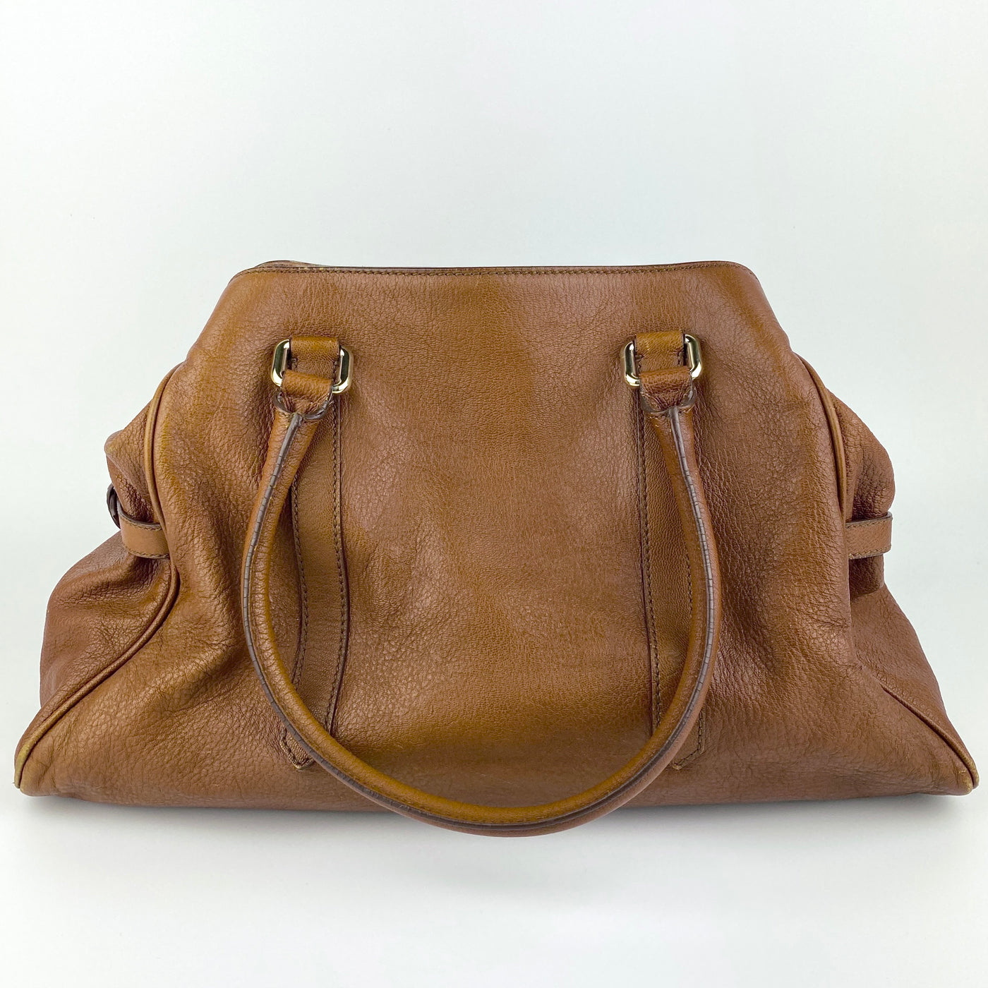 FENDI LEATHER SHOULDER BAG