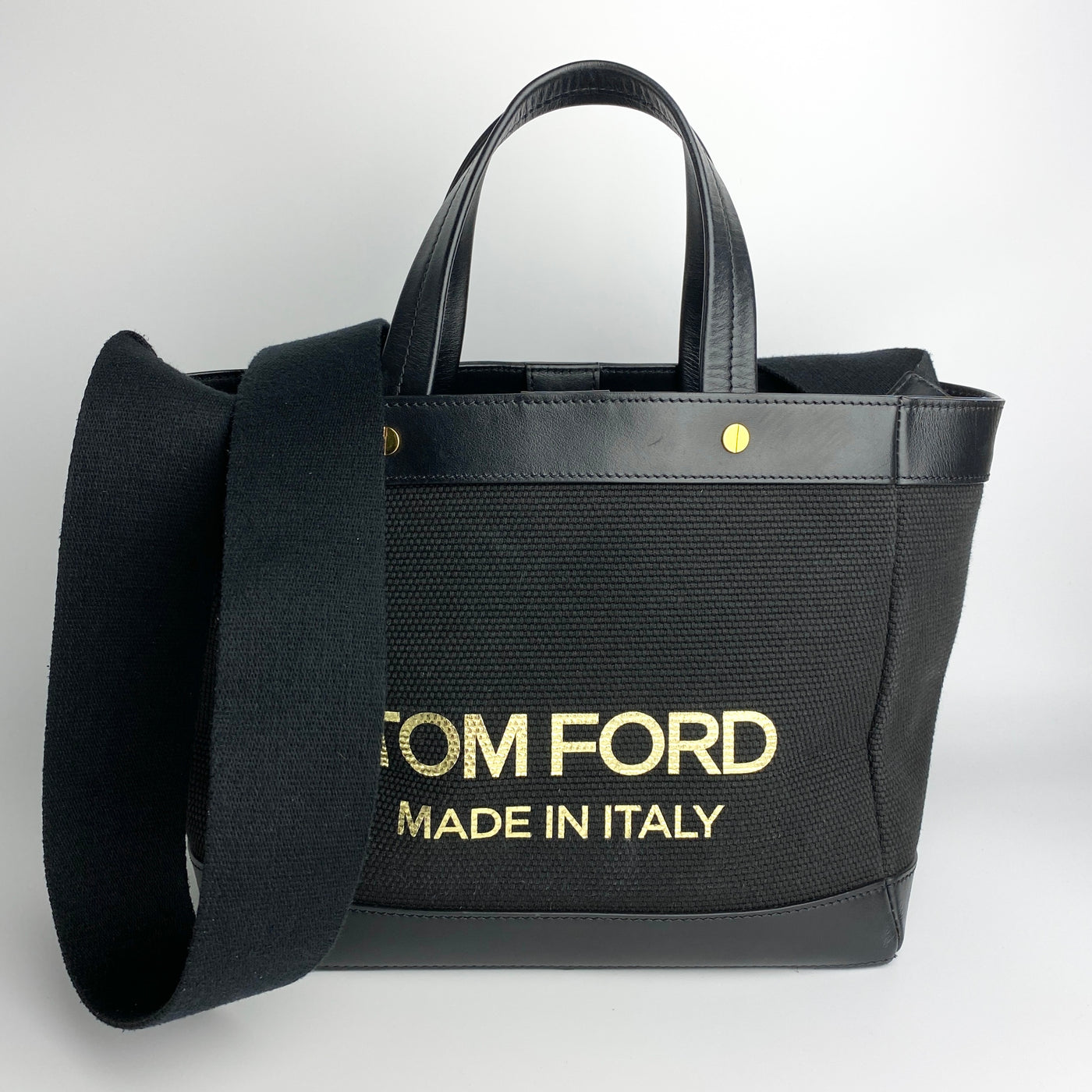 Tom ford canvas online tote