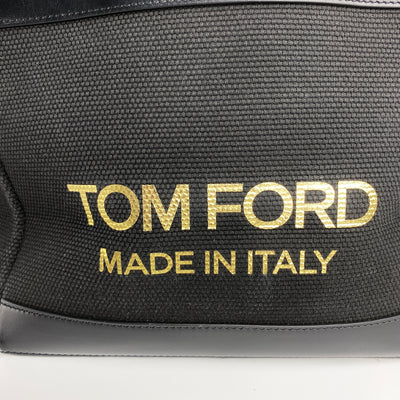 TOM FORD CANVAS T SCREW MINI TOTE BAG