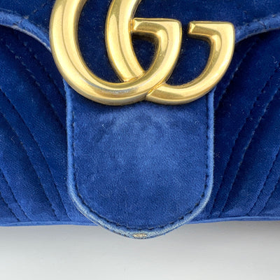 GUCCI MARMONT MEDIUM VELVET BAG