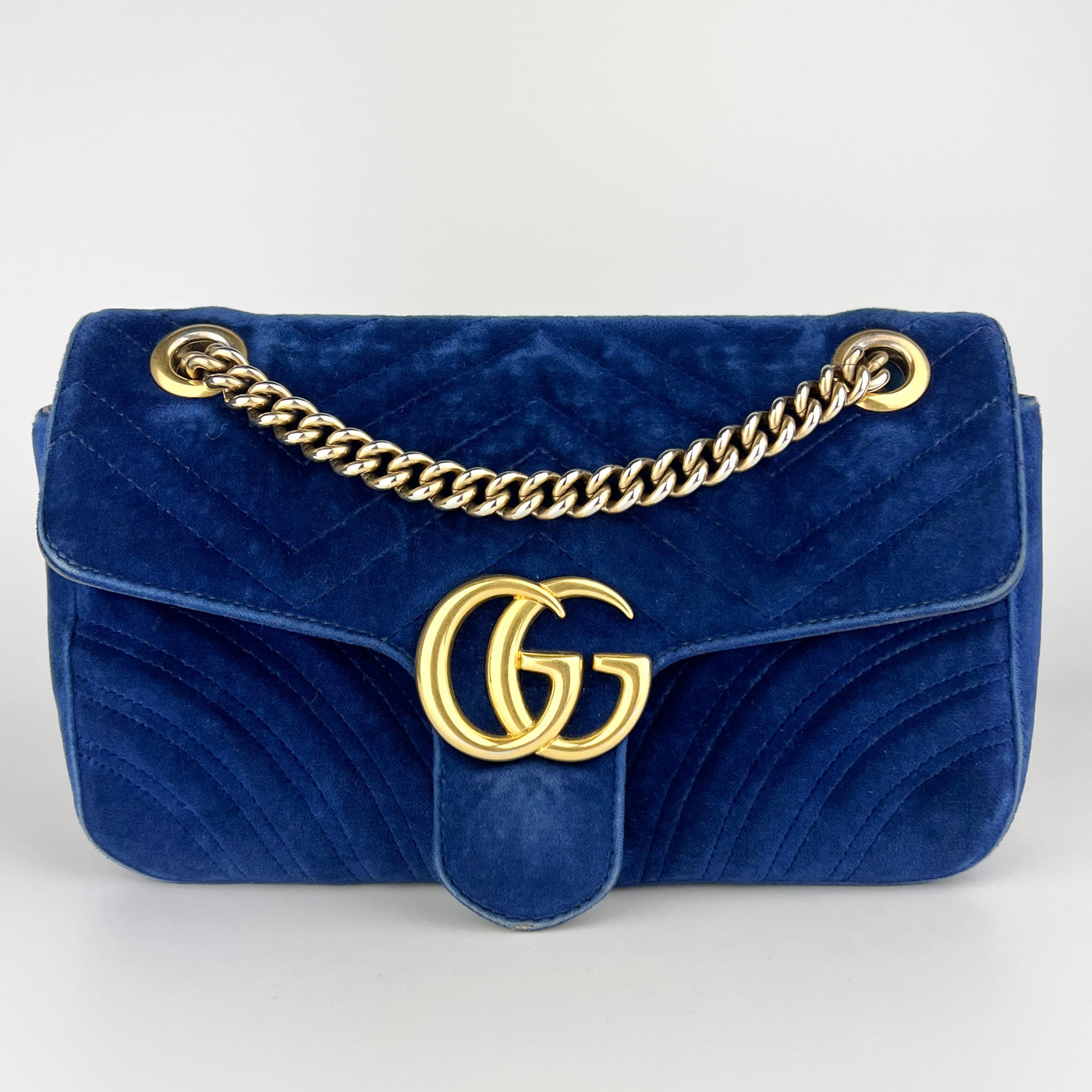 GUCCI MARMONT MEDIUM VELVET BAG