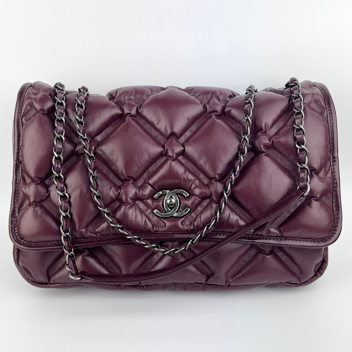 Chanel chesterfield flap bag sale