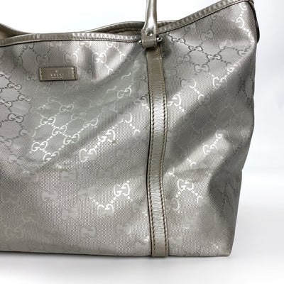 GUCCI SUPREME METALLIC LEATHER BAG