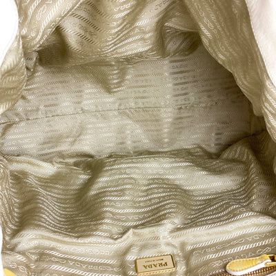 PRADA GLACÉ GAUFRE TOTE BAG