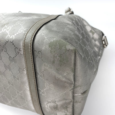 GUCCI SUPREME METALLIC LEATHER BAG