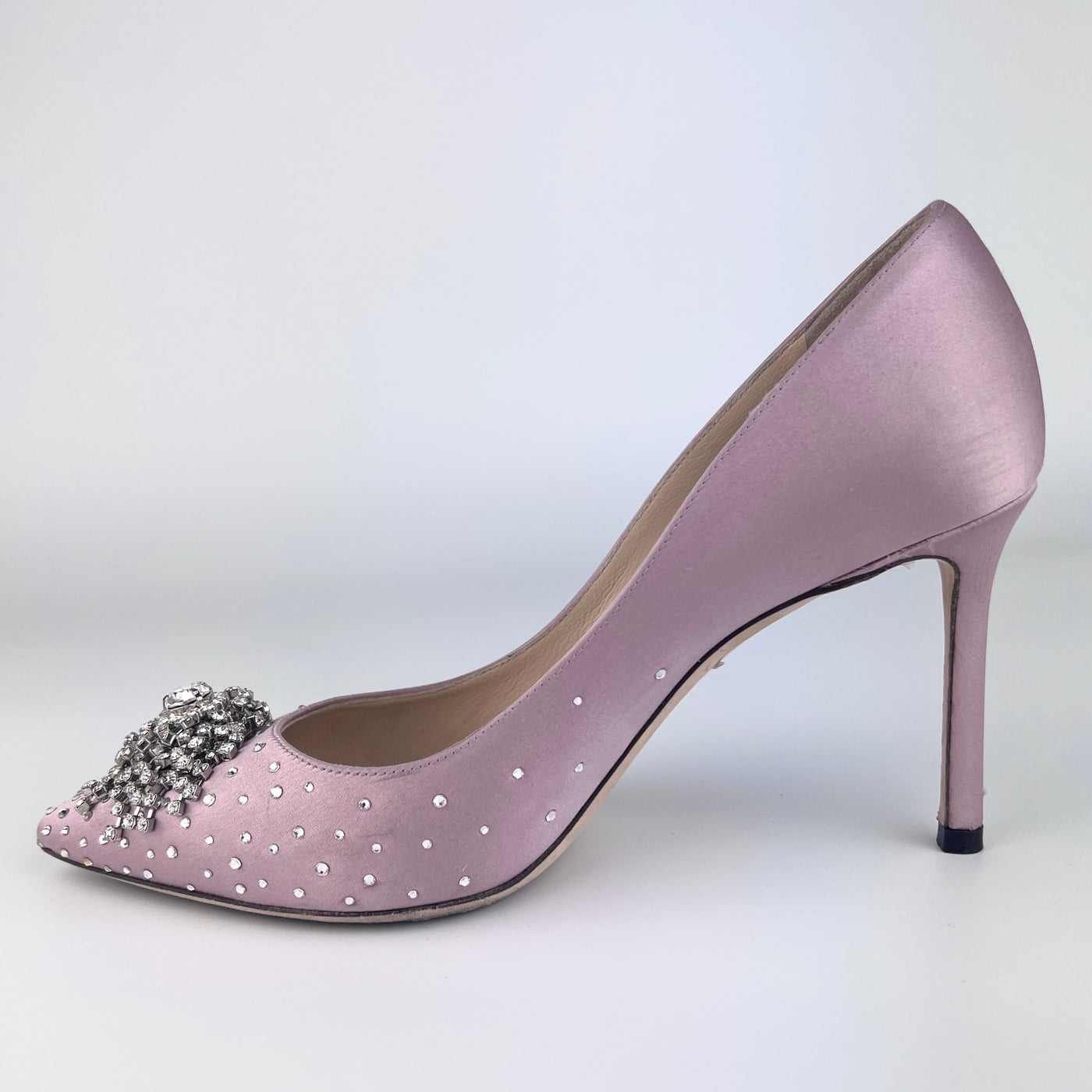 JIMMY CHOO JOAN CRYSTAL EMBELLISHED PUMPS EU 37/ UK 4