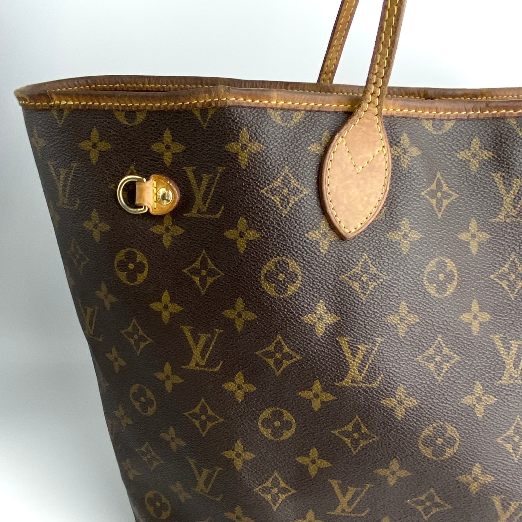 authentic louis vuitton neverfull mm