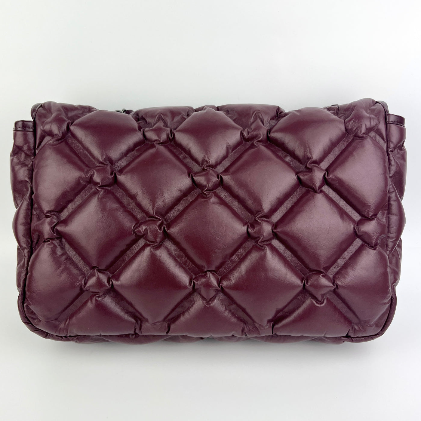 CHANEL QUILTED JUMBO CHESTERFIELD FLAP BAG